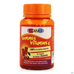 Pediakid Gummes Vitamines C Gommes A Macher 60