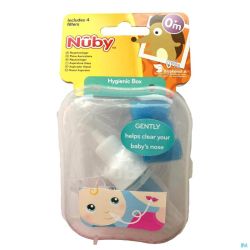 Nuby aspirateur nasal +0m + 4 filtres