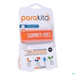 Para'kito Armband Volwassen Good Vibes Oranje 1