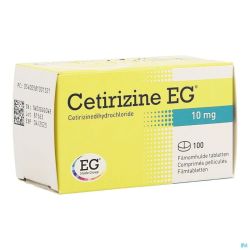 Cetirizine Eg Comp 100X10Mg