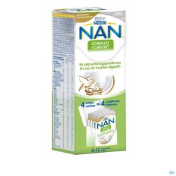 Nan Complete Comfort Lait Nourrisson Pdr 4X26G