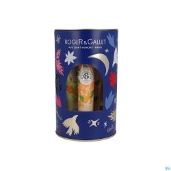 Roger&gallet Kerstset 3 Handcr Nero/bois Or./osm.
