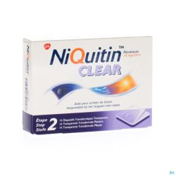 Niquitin Clear Patches 14 X 14 Mg