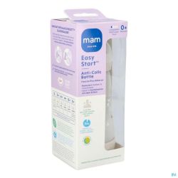 Mam Zuigfles Easy Start A/colic Matt Uni 260ml