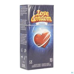 Love condom sensitive preservatif lubrifies 12
