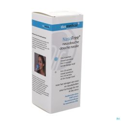 Nasofree Neusdouche Fl + 4 Zakjes