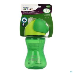 Philips avent gobelet paille boy vert 300ml