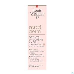 Widmer Nutrid Cr Jour Teint Uv20 Nat.01 Parf30ml