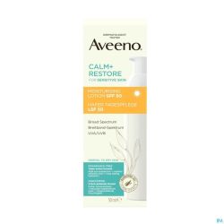 AVEENO CALM+RESTORE LOTION HYDRATANTE SPF50 50ML