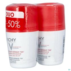 Vichy Deo Transp. Exc Stress Resist Bil Duo 2X50Ml