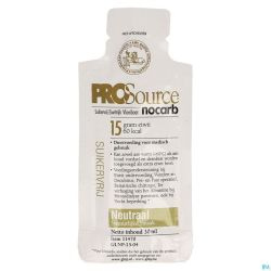 Prosource Nocarb Neutraal 15g Eiwit Zakje 1x30ml