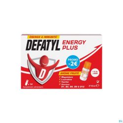 Defatyl Energy Plus 14X15Ml Promo