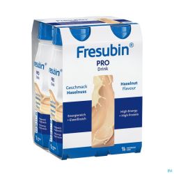 Fresubin Pro Drink Noisettes 4X200Ml
