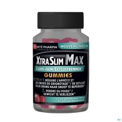 Xtraslim Max Eetlustremmer Gummies 60