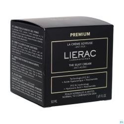 LIERAC PREMIUM CREME SOYEUSE A/AGE POT 50ML NF