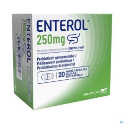 Enterol 250 Mg Caps Harde Dur 20 X 250 Mg
