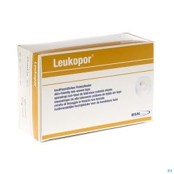 Leukopor A/allergie Rouleau 2,50cmx9,2m 12 245400