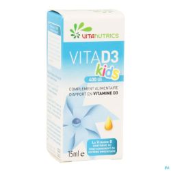 Vitad3 400ui Kids Vitanutrics Gutt 15ml