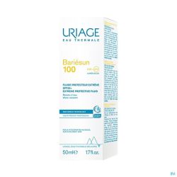 Uriage Bariesun Fluide 100 Ext. Besch. Ip50+ 50ml
