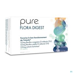 Pure Flora Digest Caps 30 Vervangt 3878-998