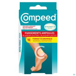 Compeed Pansement Ampoules Moyen Format Econ. 10