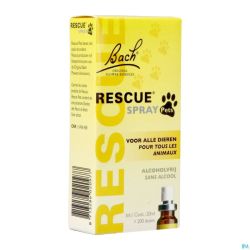 Bach rescue pets spray 20ml