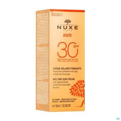 Nuxe Melting Sun Face Cream Ip30 Tube 50ml