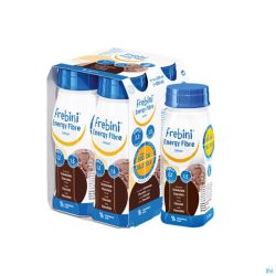 Frebini energy fibre drink enf chocolat fl 4x200ml