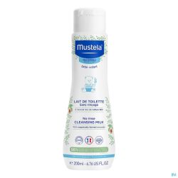 Mustela Pn Lait Toilette S/rincage 200ml