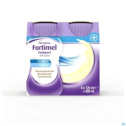 Fortimel Compact 2.4kcal Banaan 4x125ml