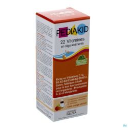 Pediakid 22 vitalubes + oligo elements fl 125ml