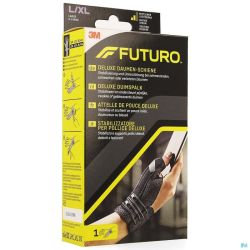 Futuro Attelle Pouce Deluxe Noir L-Xl 16,5-20,3Cm