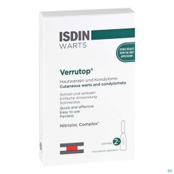 Isdin verrutop warts solution amp 4x0,1ml