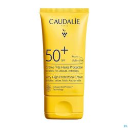 Caudalie Sun Creme Zeer Hoge Bescherm. Spf50 50ml