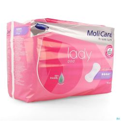 Molicare Premium Lady Pad 4,5 Drops 43X16,2Cm 14