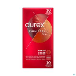 Durex Thin Feel Xl Preservatifs 10