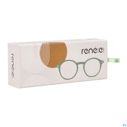 RenÉ(e) Bril Re-y05 Monstera Leaf Green +2