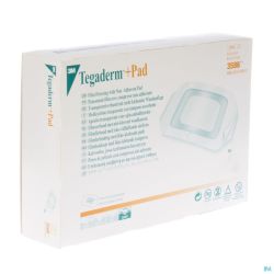 Tegaderm + pad 3m transp steril 9cmx10cm 25 3586