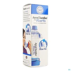 Aerochamber Plus A/static+flow-vu-mouthpiece Adult