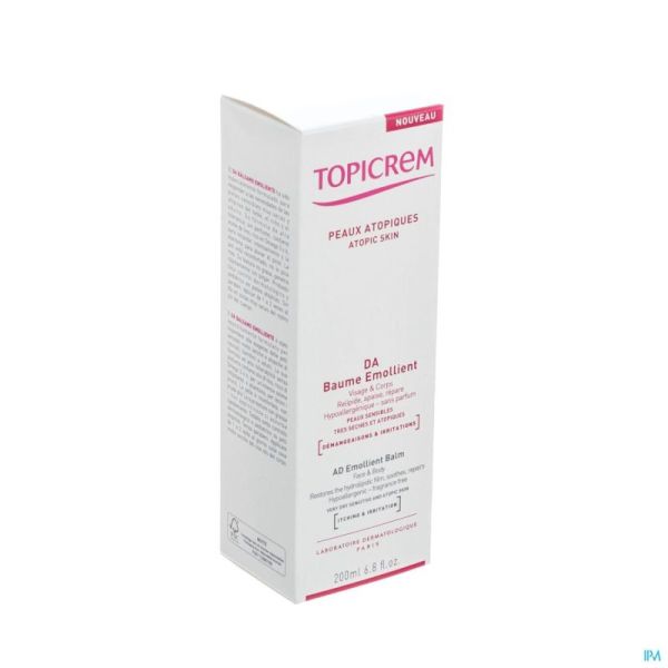 Topicrem Da Baume Visage-Corps Tube 200Ml