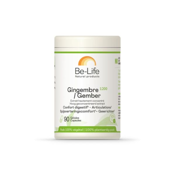 Be Life Gingembre 1200 90 Gélules