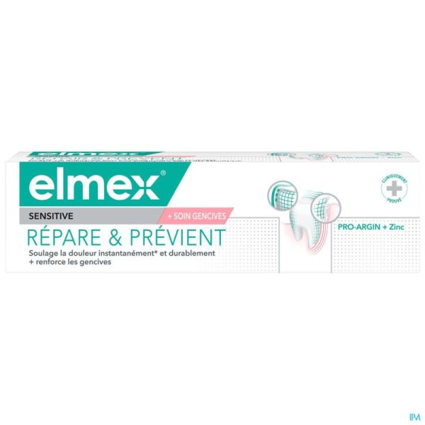 Elmex Sensitive Dentifrice Plus Repare&prev. 75ml