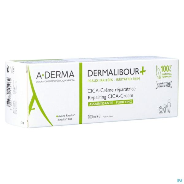 Aderma Dermalibour+ Cicacreme Reparatrice 100Ml