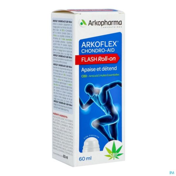 Arkoflex Chondro-Aid Flash Roll On Tube 60Ml