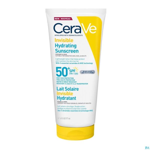 Cerave Sun Creme Solaire Hydra Invisib.spf50 177ml