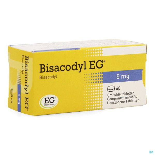 Bisacodyl Eg 5Mg Comp Enrob 40 X 5Mg