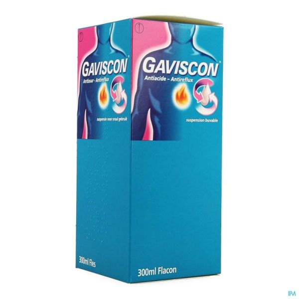 Gaviscon Antireflux Antiacide Susp Buvable 300Ml