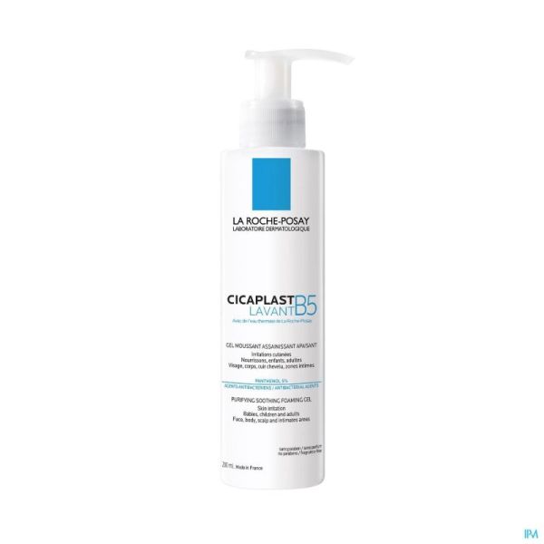 Lrp Cicaplast Gel Lavant B5 200Ml