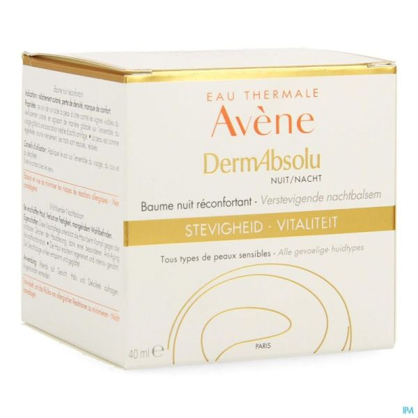 Avene Dermabsolu Baume Nuit Reconfortant 40Ml