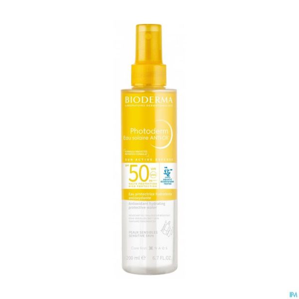 BIODERMA PHOTODERM EAU SOLAIRE A/OX. IP50+ 200ML